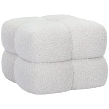 Finley Boucle Ottoman